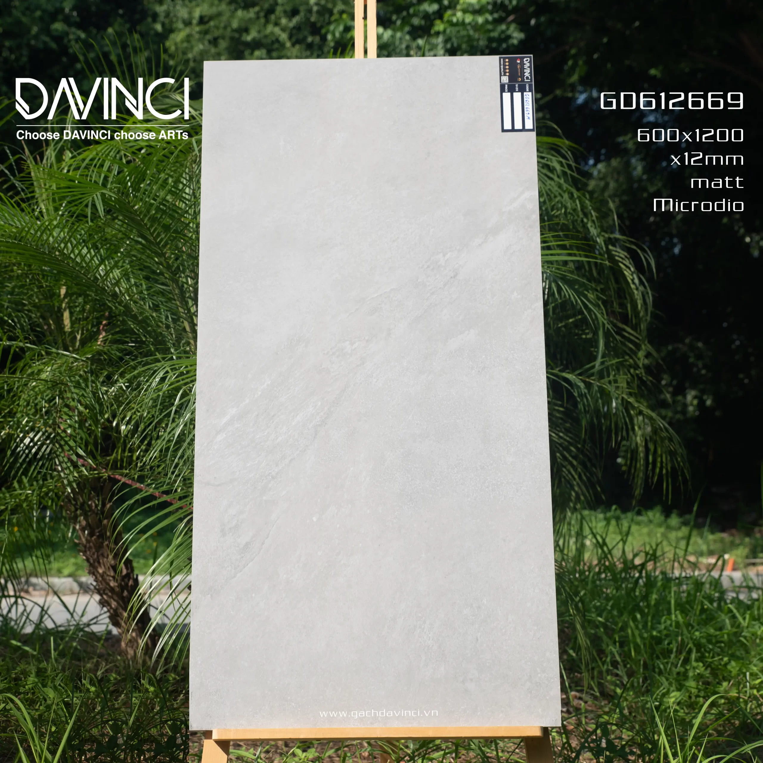 Madonna Medium Grey - GD612669M 5 S. Mundi Gạch Davinci - Goldgres